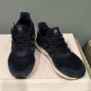 Brand- Adidas, Style- Ultraboost (mens), Color- Blue, size 8.5m